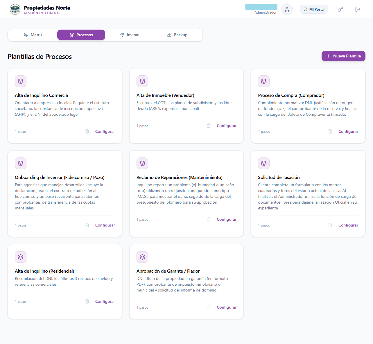 DogeFlow Engine Tablero de Expedientes Real